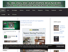 Tablet Screenshot of jacoporanieri.com